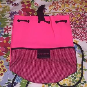 NWOT Victoria’s Secret Neoprene Backpack